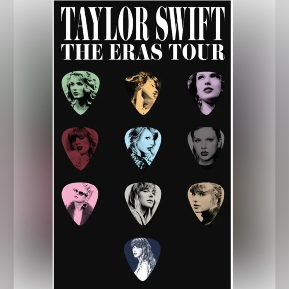 NEW Taylor Swift Eras Tour Guitar Picks